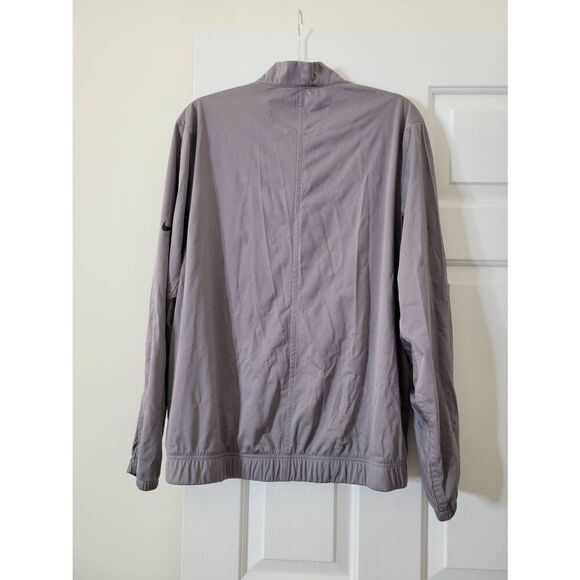 Nike Shield Grey Full-Zip Golf Jacket Men's Sz L - Picture 8 of 9